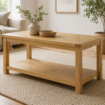 Tynedale Oak Coffee Table | Wax Finish