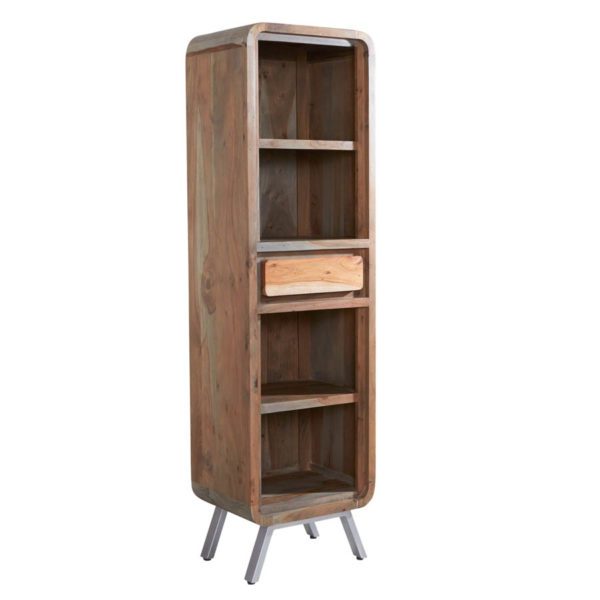 Redstone Acacia Narrow Bookcase