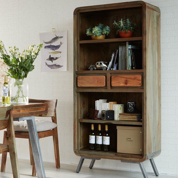Redstone Acacia Large Bookcase