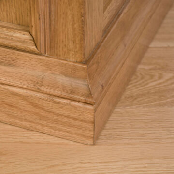 Parisian Oak Blanket Box | Assembled