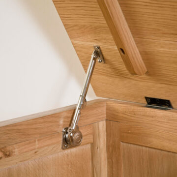 Parisian Oak Blanket Box | Assembled