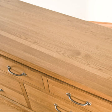 Parisian Oak 3 Over 4 Chest of Drawers | Assembled