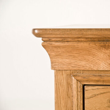 Parisian Oak 3 Over 4 Chest of Drawers | Assembled