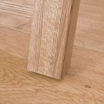 Parisian Oak Cheval Mirror | Assembled