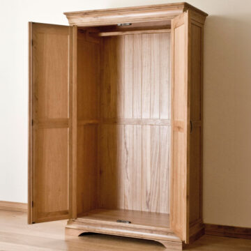 Parisian Oak Full Hanging Wardrobe