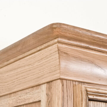 Parisian Oak Full Hanging Wardrobe