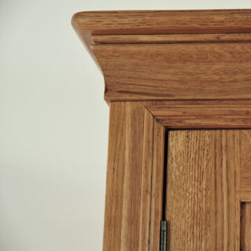 Parisian Oak Triple Wardrobe With Drawers