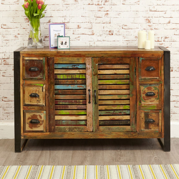 Kochi Sideboard with 6 Drawers | Fully Assembled