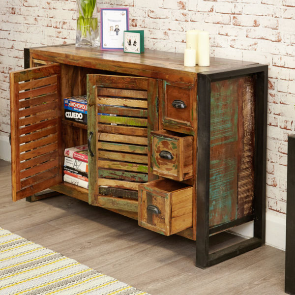 Kochi Sideboard with 6 Drawers | Fully Assembled