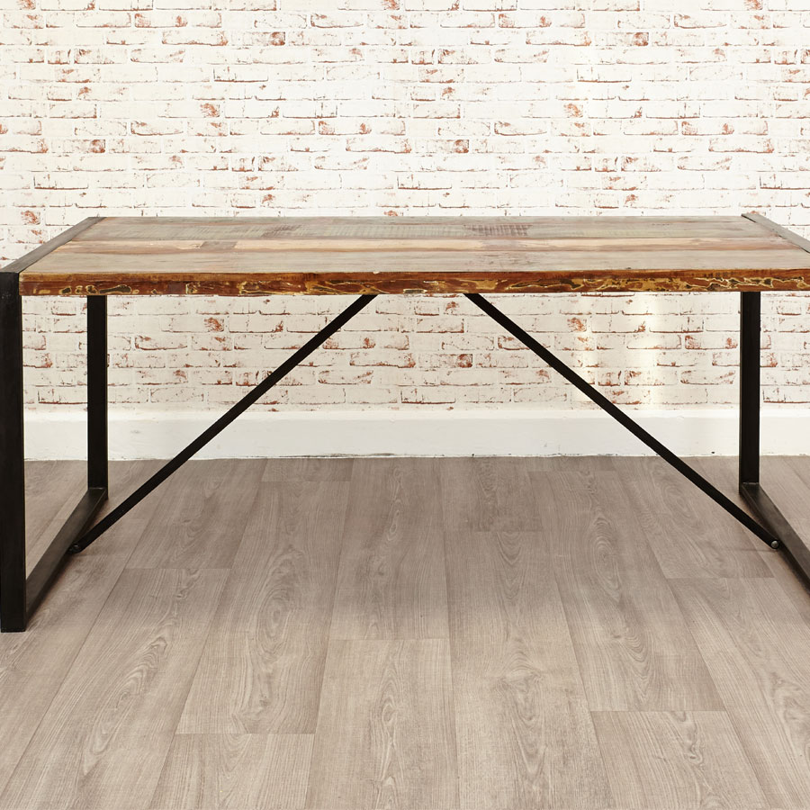 Kochi Table with 2 x Benches Oak World
