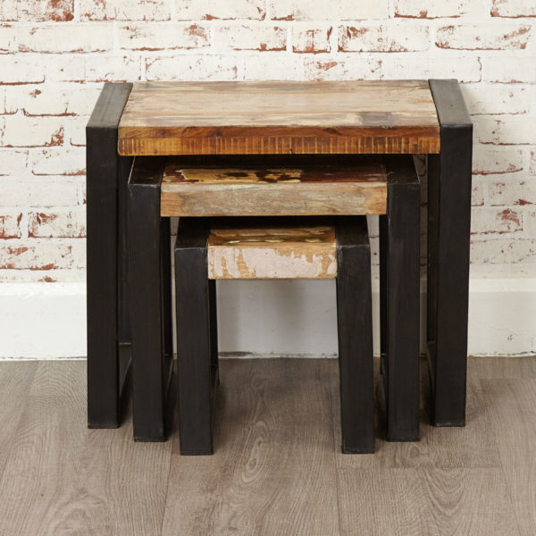 Kochi Nest of Tables Oak World