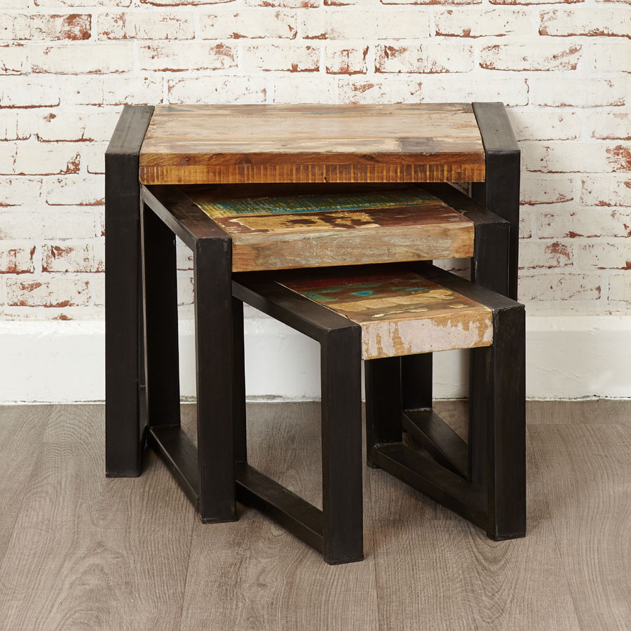 Kochi Nest of Tables Oak World