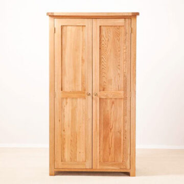 Nottingham Rustic Oak Double Wardrobe