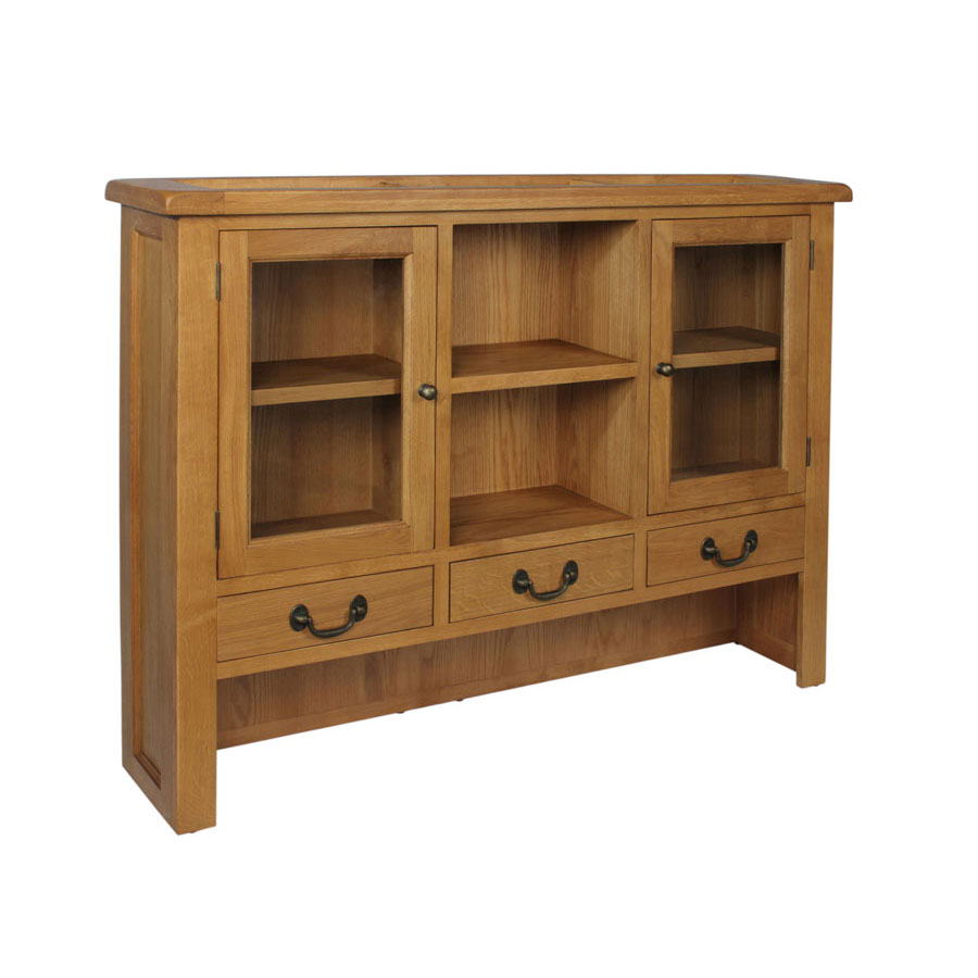Devonshire Somerset Dresser Top Fully Assembled Oak World