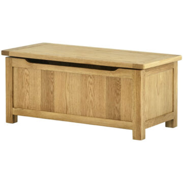 Tynedale Oak Blanket Box | Wax Finish