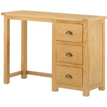 Tynedale Oak Dressing Table | Wax Finish