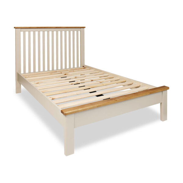 Tynedale Stone Grey Painted Double Bed