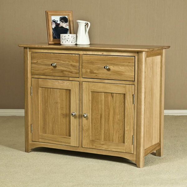 Wellington Oak Small Sideboard | Fully Assembled