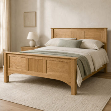 Wellington Oak Super King Size Bed