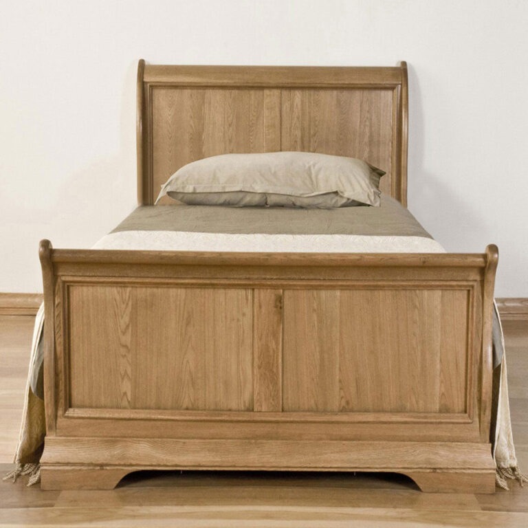 Oak Single Beds Free Delivery & Returns Oak World