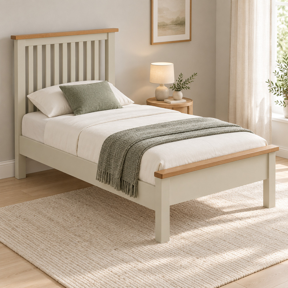 Tynedale Grey 3' Single Bed