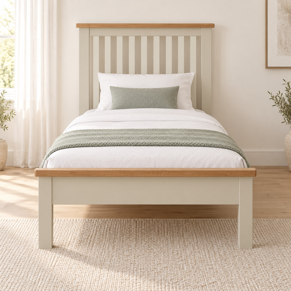 Tynedale Grey 3' Single Bed