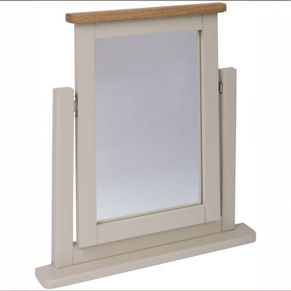 Tynedale Stone Grey Painted Table Vanity Mirror