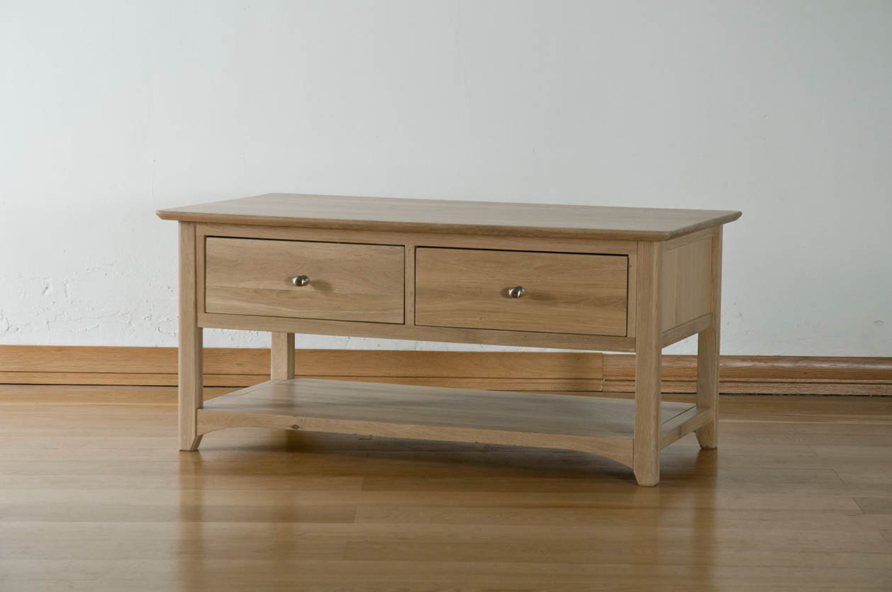 Corbridge Light Oak Coffee Table Oak World