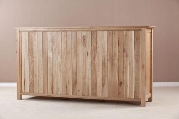 Devon Oak 2 Door 5 Drawer Large Sideboard | Assembled