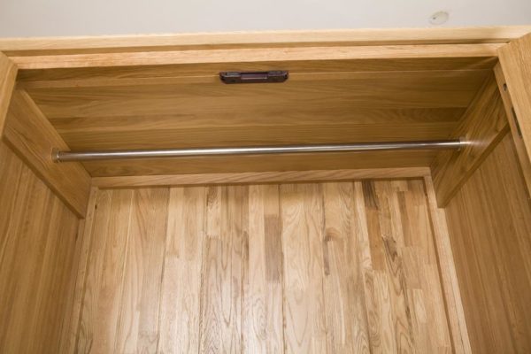 Devon Oak Gents Double Wardrobe With 1 Drawer & 2 Doors