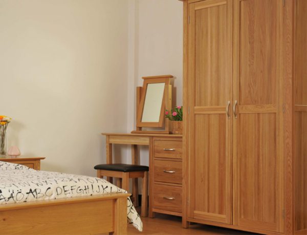 Devon Oak Single Table Mirror