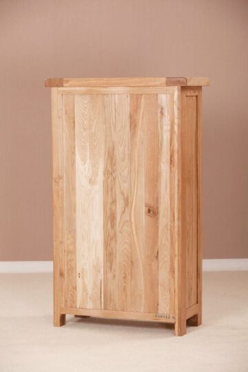 Nottingham Rustic Oak 3ft Narrow Bookcase | Assembled