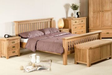 Nottingham Rustic Oak 2 + 2 Chest of Drawers | Assembled
