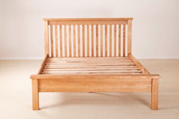 Nottingham Rustic Oak King Size Bed