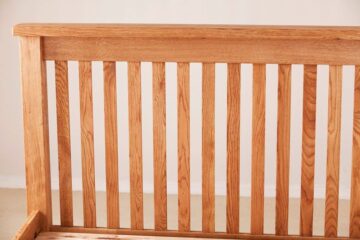 Nottingham Rustic Oak King Size Bed