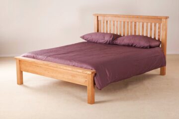 Nottingham Rustic Oak King Size Bed