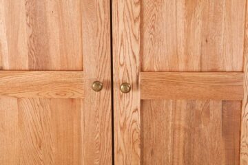 Nottingham Rustic Oak Triple Wardrobe with Drawers
