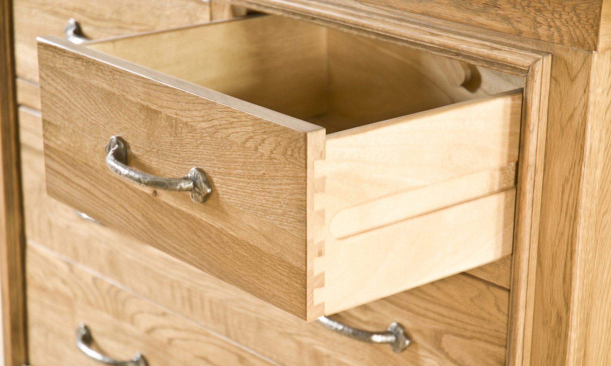 Parisian Oak 2 over 2 Chest of Drawers | Assembled | Clearance