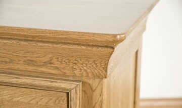 Parisian Oak 2 over 2 Chest of Drawers | Assembled | Clearance