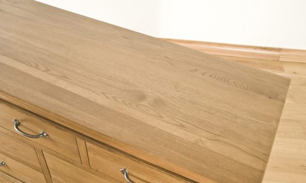 Parisian Oak 3 Over 4 Chest of Drawers | Fully Assembled