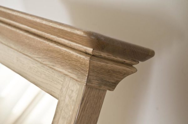 Parisian Oak Cheval Mirror
