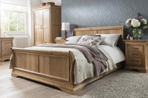 Parisian Oak Cheval Mirror
