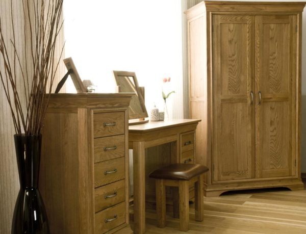 Parisian Oak Cheval Mirror