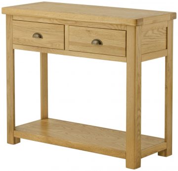 Tynedale Oak Console Table | Wax Finish