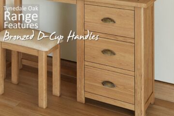 Tynedale Oak 3′ Single Bed | Wax Finish