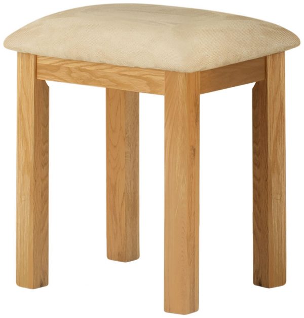 Tynedale Oak Stool | Wax Finish