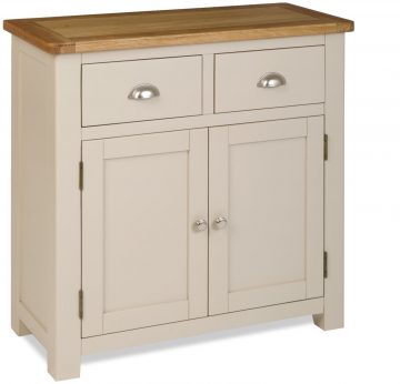 Tynedale Stone Grey Painted 2 Door Sideboard | Fully Assembled