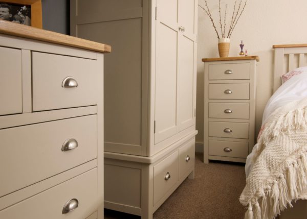 Tynedale Stone Grey Painted Blanket Box