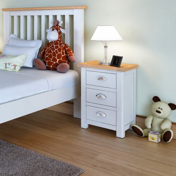 Tynedale White Vanity Table Mirror