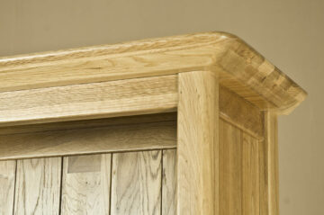 Wellington Oak 6ft 7 Bookcase | Assembled